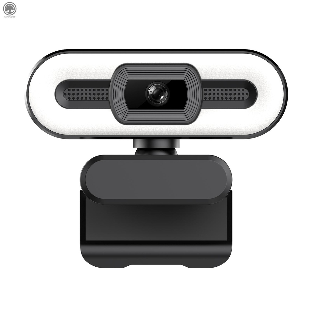 Webcam R 2k Usb Có Đèn Led Kèm Micro Tiện Dụng