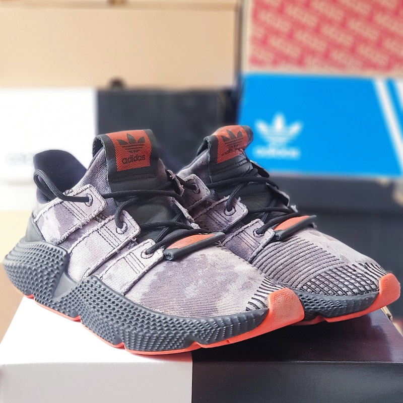 Giày Adidas Prophere Bleached Black Solar Red, size 40.5, real 2hand