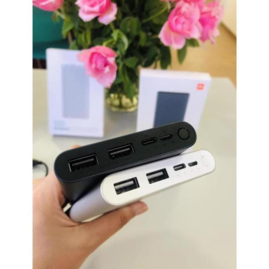 Sạc dự phòng, Pin sạc dự phòng Xiaomi Gen 3 sạc nhanh 18W dung lượng thực 10000mAh