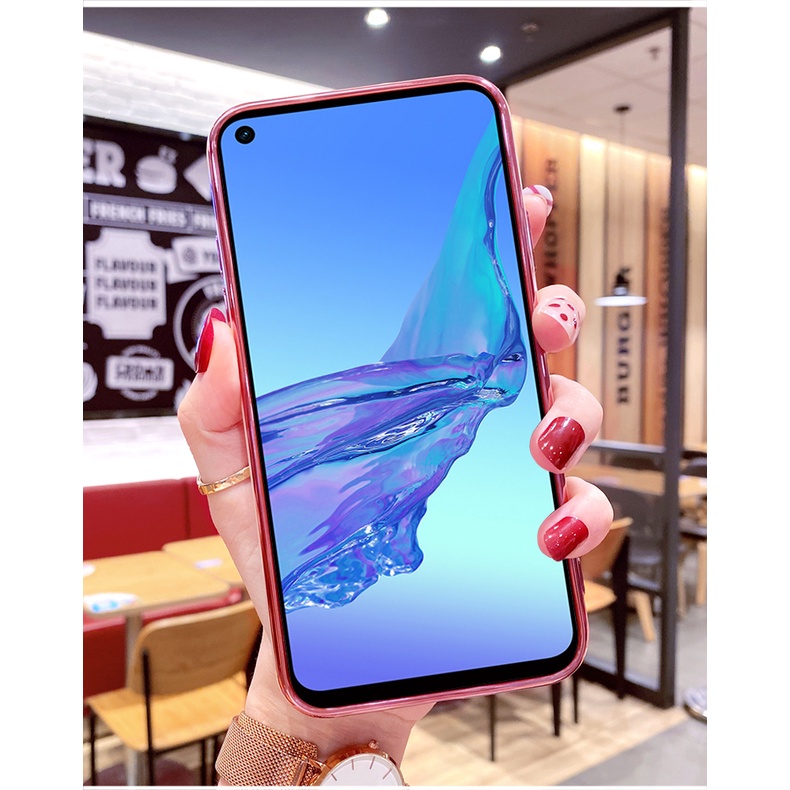 ỐP LƯNG SILICON OPPO A53 KÈM IRING SANG TRỌNG
