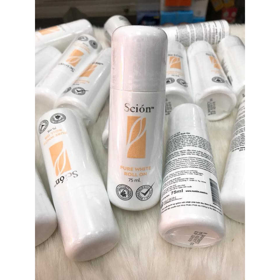 (NUSKIN) Lăn khử mùi Scion Pure White Roll On Nuskin chính hãng cty | BigBuy360 - bigbuy360.vn