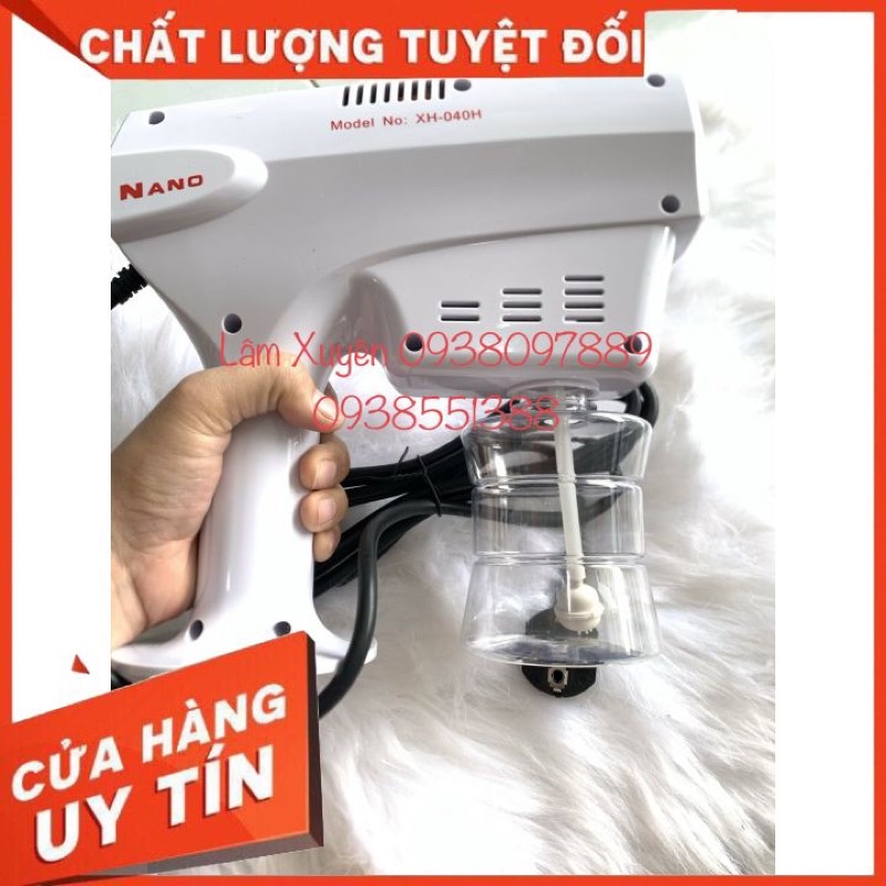 [FREESHIP] Máy phun sương nano Phủ bóng, phục hồi tóc NANO BLUE MAGIC mini dạng cầm tay, chuyên nghiệp với ánh sáng xanh