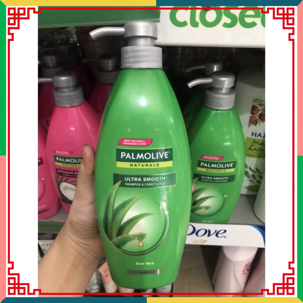 Dầu gội xả 2in1 Palmolive thiên nhiên tự nhiên 600ml