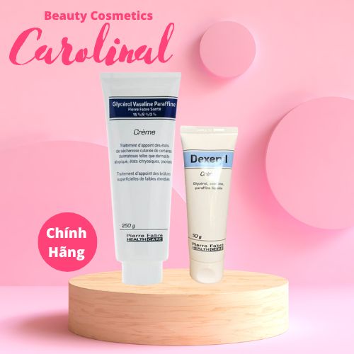 Kem nẻ Dexeryl Pháp / Chống Nẻ Chàm Dexeryl Glycerol Vaseline Paraffine Creme 250g và 50g
