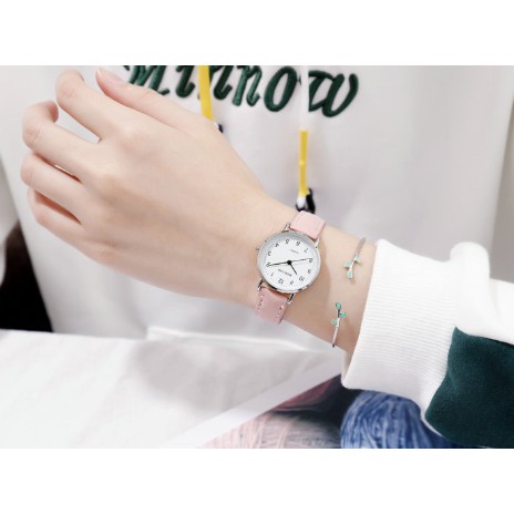 ĐỒNG HỒ NỮ DÂY DA MSTIANQ D298 MẶT SỐ THỜI TRANG | BigBuy360 - bigbuy360.vn