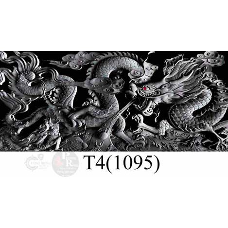 Tranh dán hồ cá 3d , hồ cá rồng , la hán , cá dĩa …