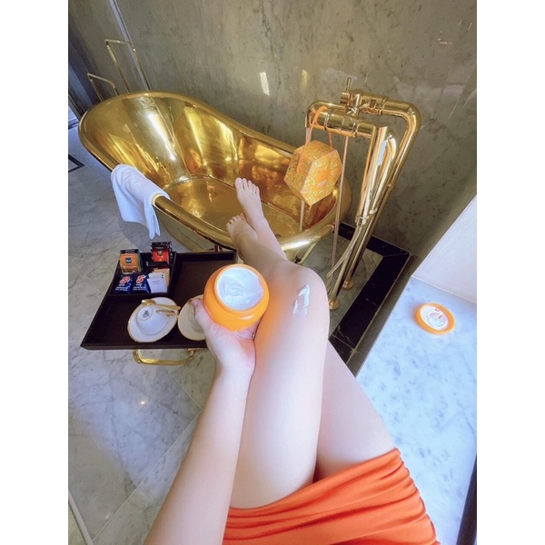 Kem Body Dưỡng Trắng Da Cam Úc Korea giúp nâng tông chống nắng (Chính Hãng) tặng 01 vòng tỳ hưu mạ vàng | BigBuy360 - bigbuy360.vn