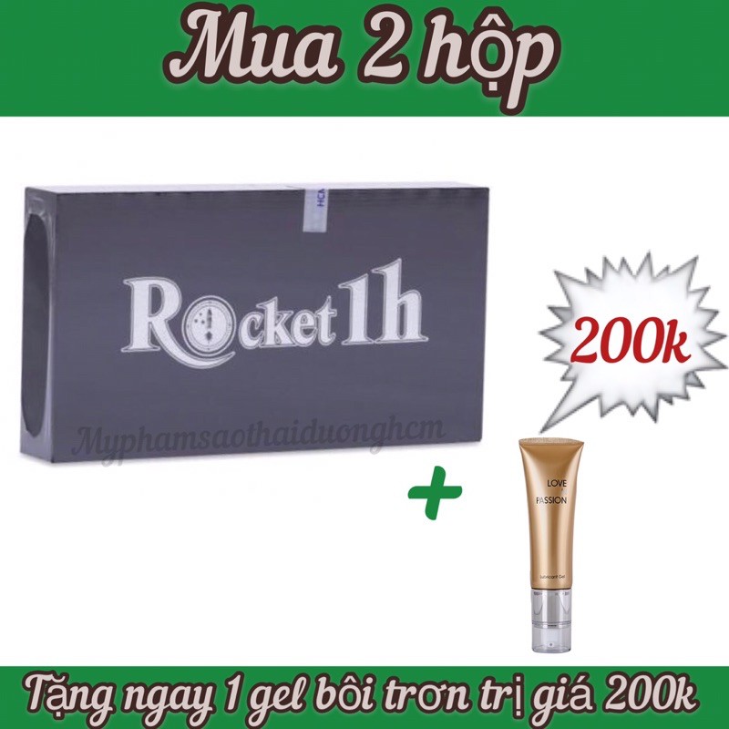 [Mua 2 tặng 1] Rocket 1h Sao Thái Dương Bổ Thận Tráng Dương