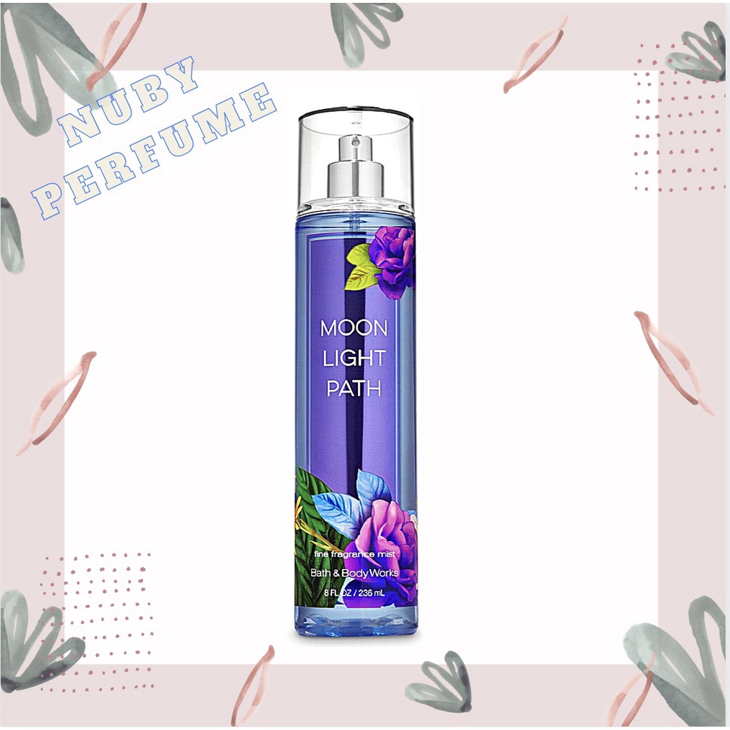 [Nuby.Store] Xịt Thơm Body Mist Bath & Body Works - Moonlight Path (30ml-50ml-100ml)