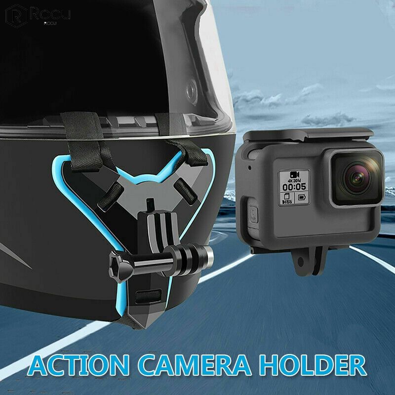 Giá đỡ máy ảnh GoPro Hero 7 6 5 gắn cằm mũ bảo hiểm 3/4 tiện dụng