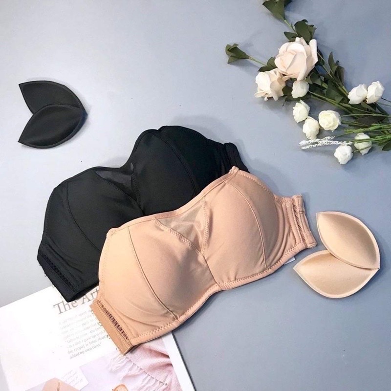 Áo QUÂY KHÔNG DÂY SISTER HOOD có gọng đệm dày