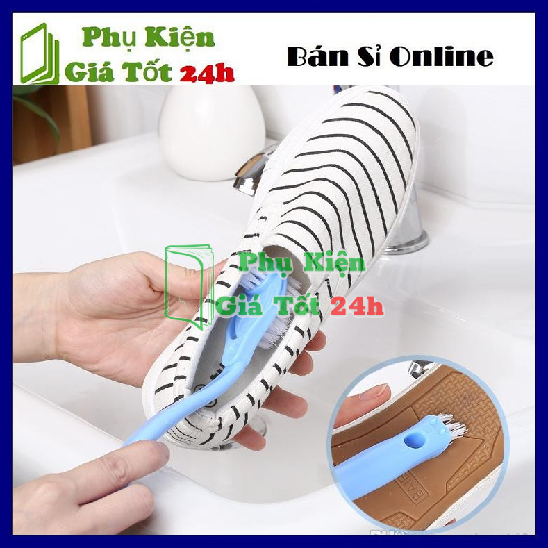 Bàn Chải Giặt Giày Giúp Chùi Giày Sạch Sẽ Mọi Góc Ngách