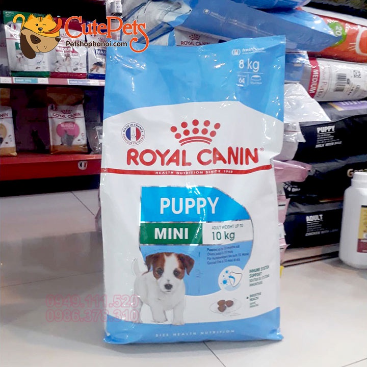 Hạt Royal Canin Mini Puppy 2kg - Thức ăn cho chó con - Phụ kiện thú cưng Hà Nội