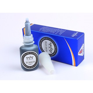 keo nối mi navina va gel glue xanh siêu chăc 15ml khô 6-7s