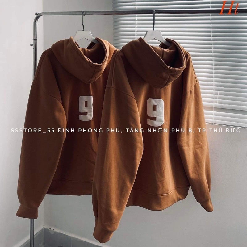 Áo hoodie whis nâu HT12