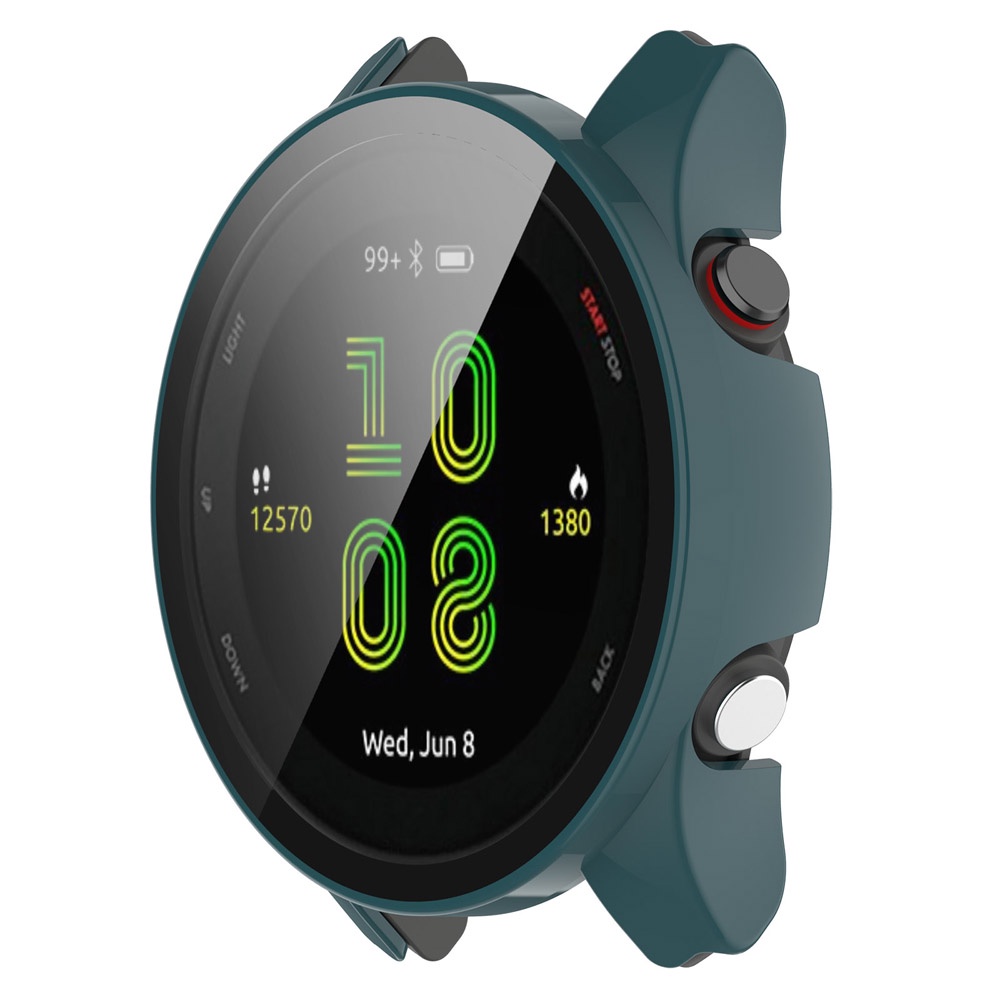 Ốp Lưng PC + KíNh CườNg LựC BảO Vệ MàN HìNh Cho Garmin Forerunner 255 255M 255S