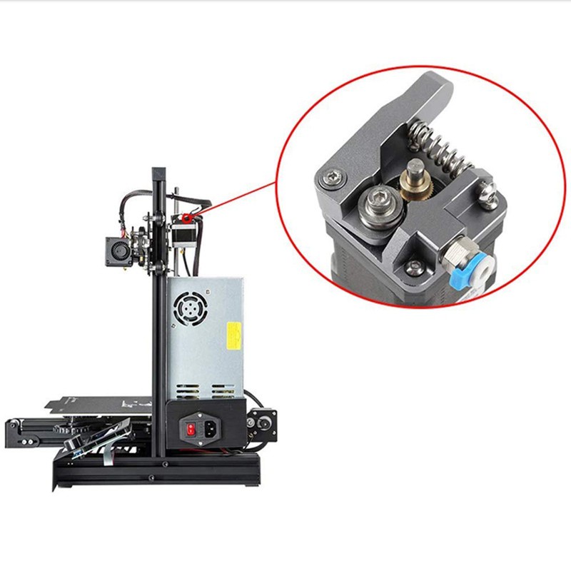 for Creality Upgrade Aluminum Bowden Press and 24V Hotend Kit