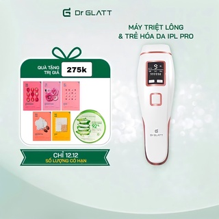 Máy triệt lông Dr Glatt công nghệ IPL PRO trẻ hóa, làm sáng da nhập khẩu Đức