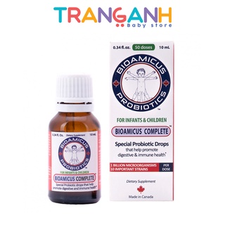 Men vi sinh 10 chủng bioamicus complete 10ml canada