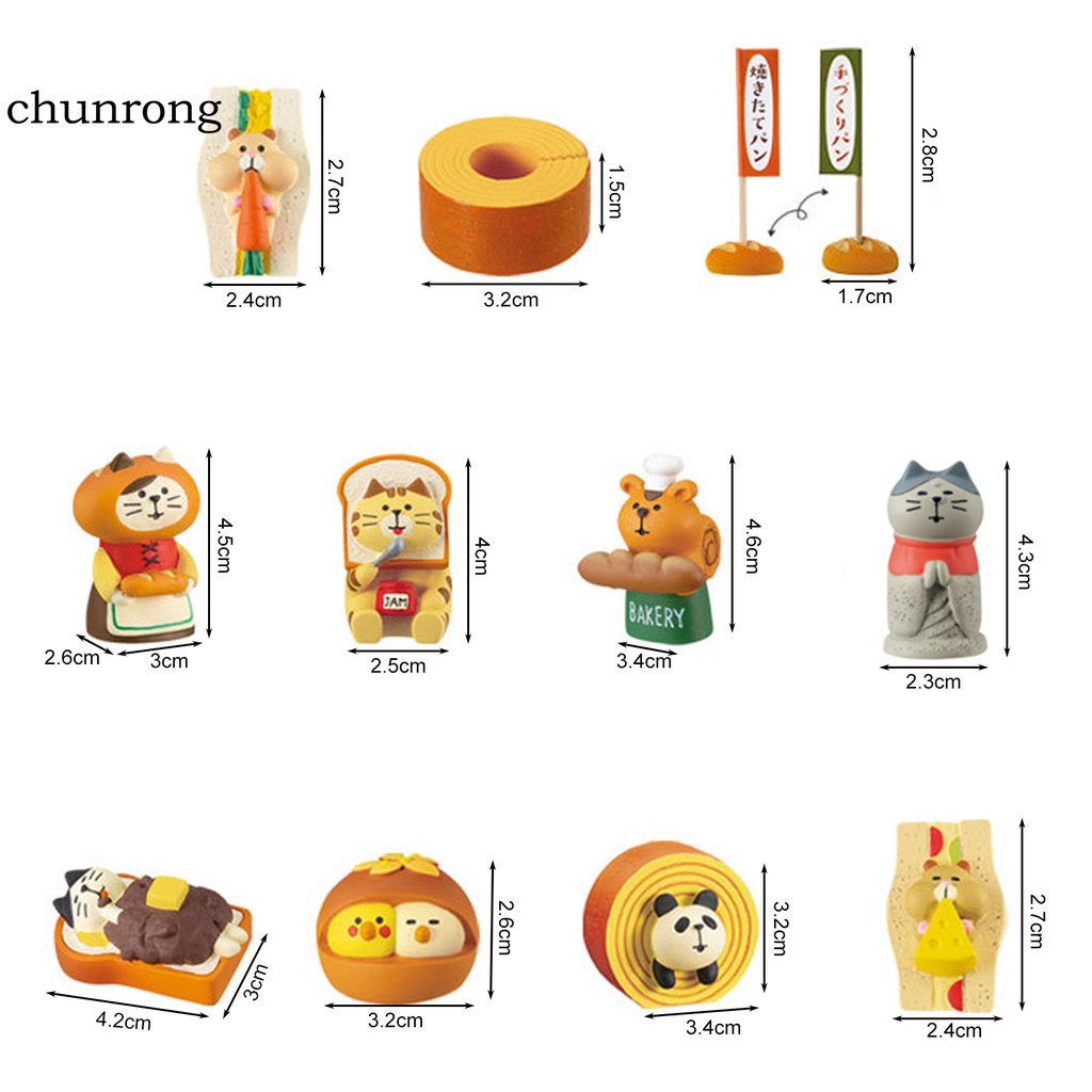 Mô hình mèo ngộ nghĩnh đáng yêu để trang trí nhà cửa