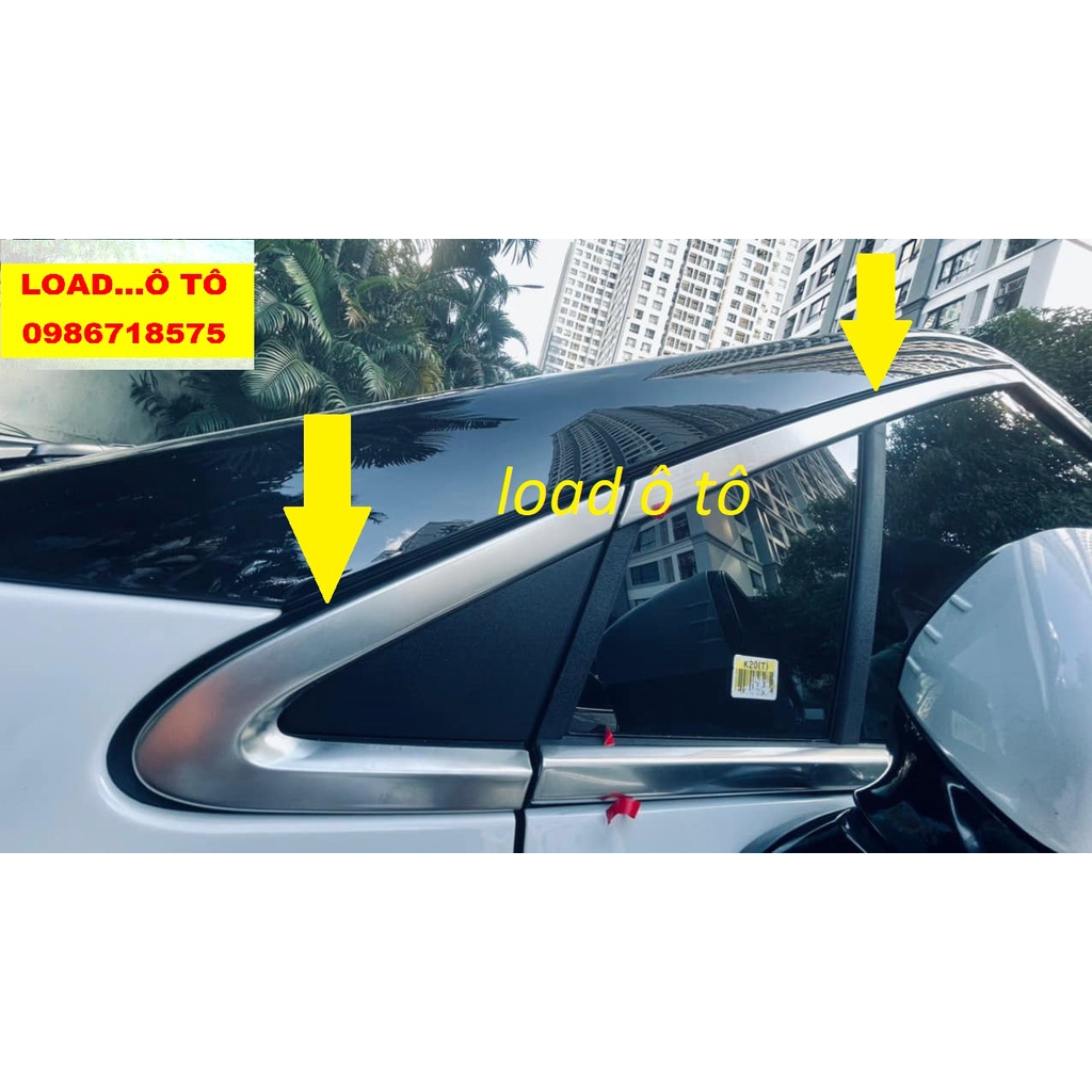 Ốp Nẹp Viền Chân Kính, Cong Kính Xe KIA CARNIVAL 2022-24 Mẫu Inox Cao Cấp