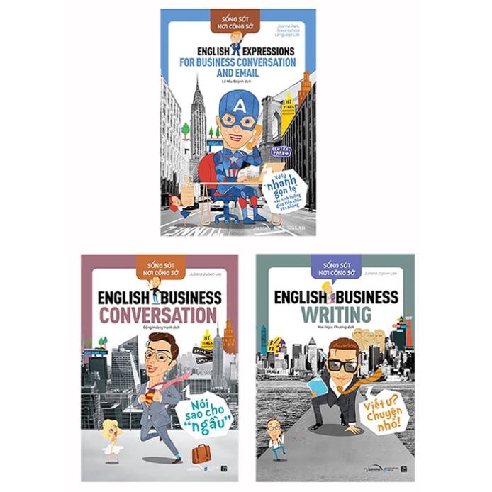 Sách - Sống Sót Nơi Công Sở - English Business (Trọn Bộ 6 Cuốn Tái Bản Mới Nhất)