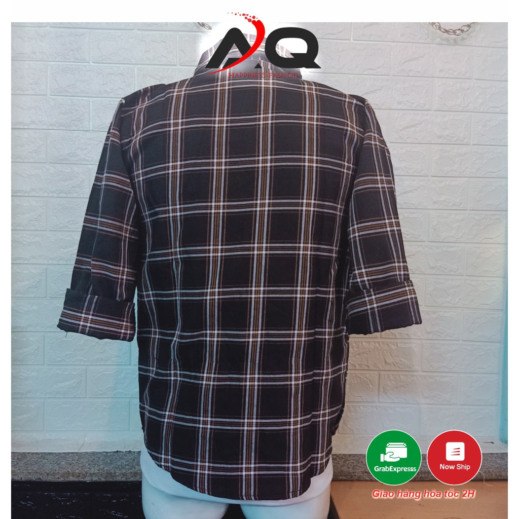 ÁO Sơ Mi Caro Flannel Nam Nữ Áo chống nắng Sọc Nam Nữ Cực Chất Nhiều Mẫu SM10- T&A STORE