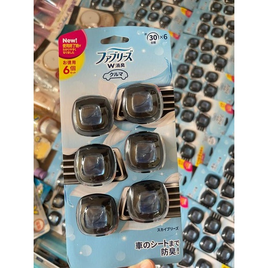 Nước Hoa Ô Tô Kẹp Cửa Gió Điều Hòa  Diệt huẩn Nhật Bản Febreze Car