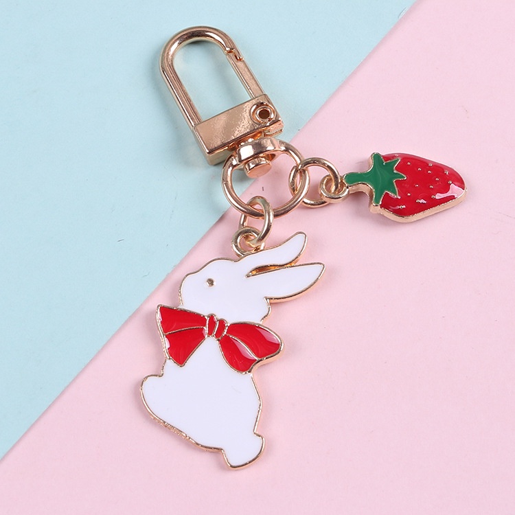 Móc khóa hình chú thỏ xinh xắn dễ thương
