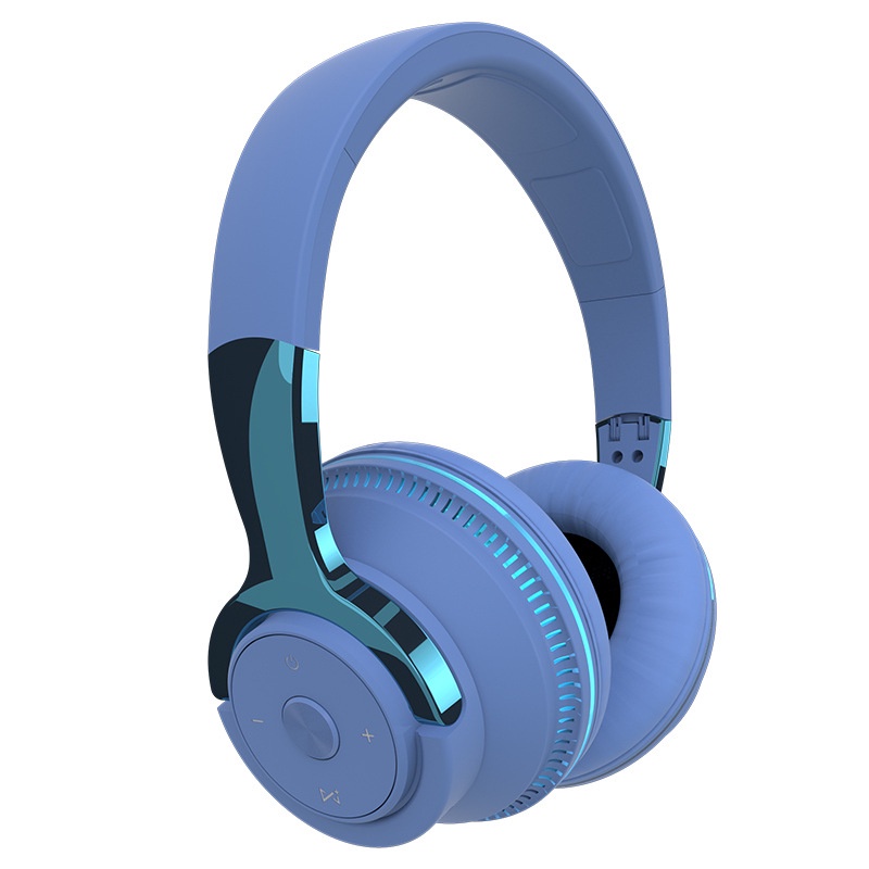 Tai Nghe/Headphone Chụp Tai Bluetooth 5.1 H2 Tích Hợp Đèn Phát Sáng Chất Lượng Âm Thanh Nổi Sành Điệu