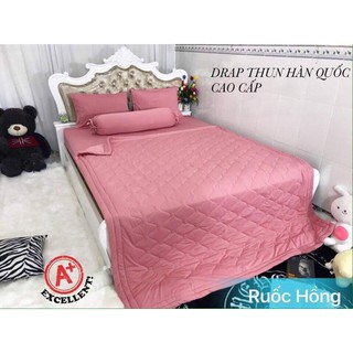 Ga chống thấm cotton thun phủ nano cao cấp họa tiết 3D siêu mềm