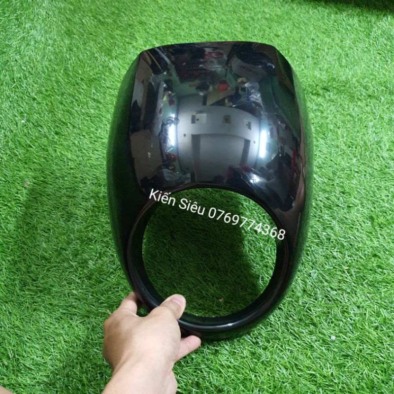 Kính chắn gió cafe racer classic phù hợp GD110, husky125, CG125, YB125, GN125