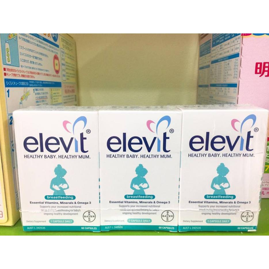 Viên tổng hợp Elevit Úc, cung cấp vitamin và dưỡng chất đầy đủ cho cả mẹ và bé  -  𝐁𝐞𝐚𝐧 𝐒𝐭𝐨𝐫𝐞