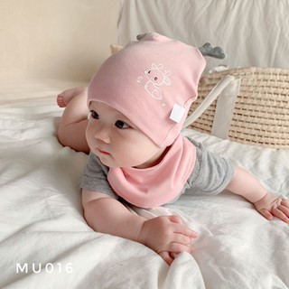 Set mũ yếm cho bé 0-12m MU016