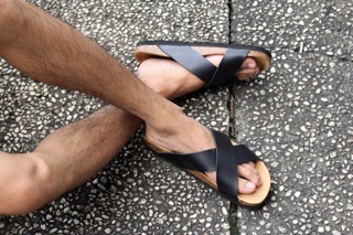 Dép Quai Chéo - Đế Trấu Unisex