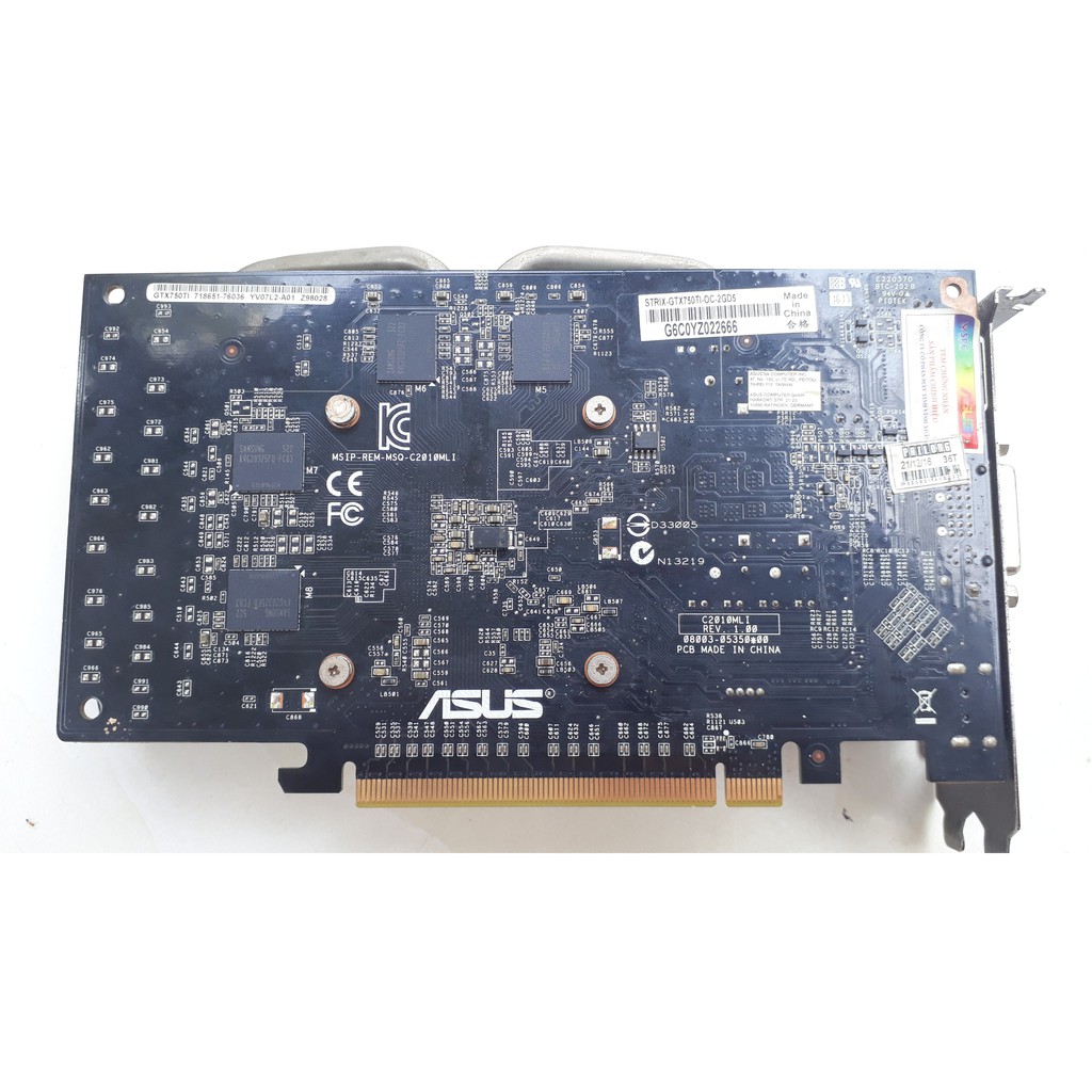 Asus Strix 750ti 2g Chơi được Game PUBG,FIFA,LOL và nhiều game khác.VGA Không cần nguồn phụ | BigBuy360 - bigbuy360.vn