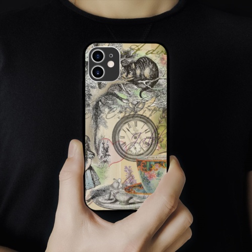 Ốp lưng iphone SAMSUNG tea time collage art cubism hình hoa  cho các dòng iPhone PAP20210857