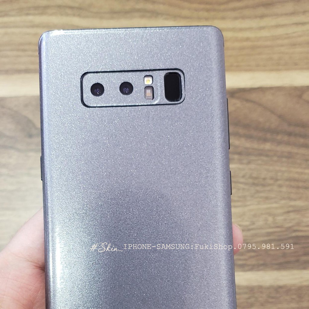 Tấm Dán Skin FULL Viền Màu Bạc Bóng Note8 Note9 Note10 Note10+ Note10Lite ZFlip S20 S20Ultra S20+ S10 A70