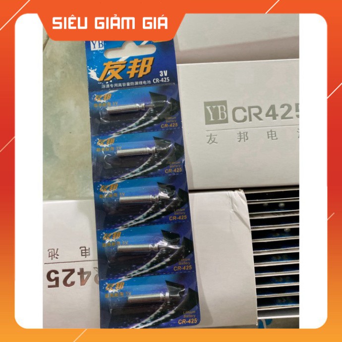 [Combo] [Combo] Pin Điện Tử CR-425 [ Vỉ 5 quả ] Chuyên lắp phao câu đài câu đêm PIN-CR-425 [Giá rẻ] [Giá rẻ]