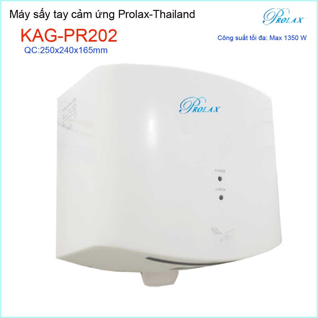 MÁY SẤY TAY CẢM ỨNG PROLAX KAG-PR202