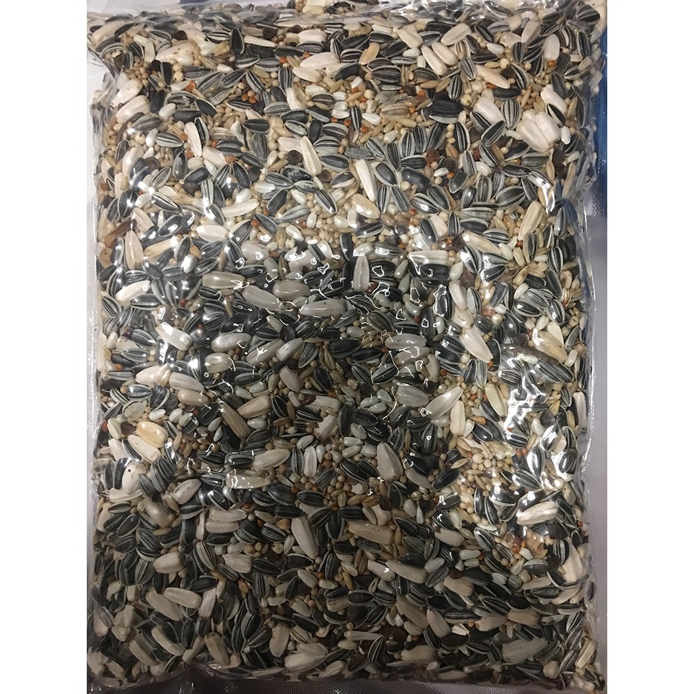 Hạt trộn cho vẹt size nhỏ và trung  Gói 1kg