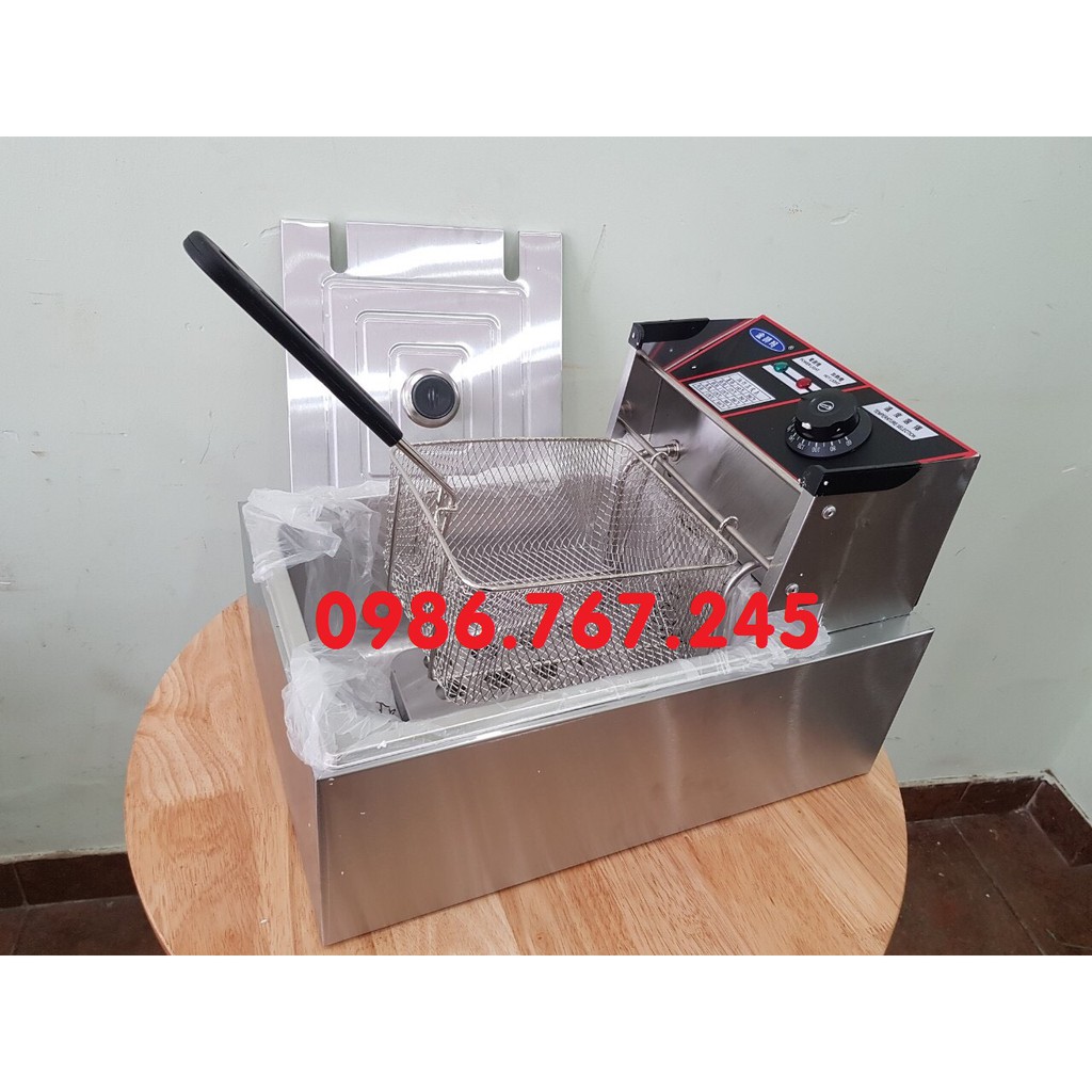 Bếp Chiên Nhúng Dùng Điện Đơn - Bếp Chiên Đơn 1 ngăn cao cấp - Bếp chiên nhúng thực phẩm