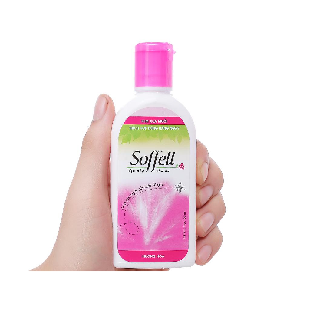 Kem Chống Muỗi Soffell Hương Hoa 60ml