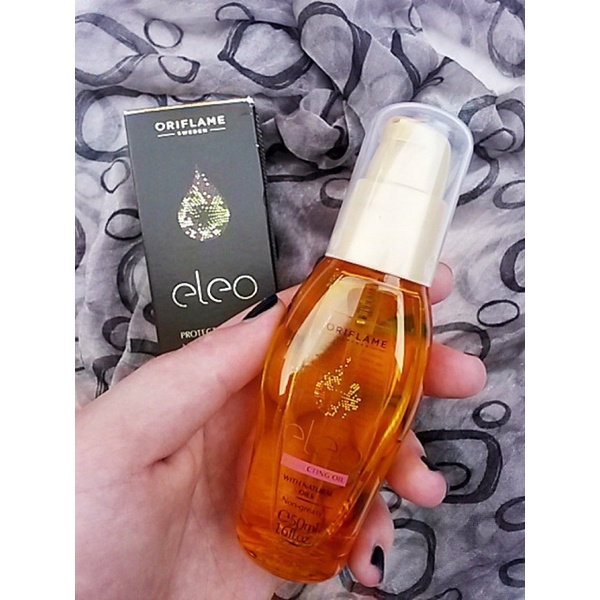 Tinh dầu dưỡng tóc _eleo vàng vitamin F, hoa Hồng 50ml
