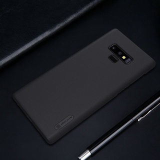 Ốp lưng Samsung Galaxy Note 9 chính hãng NILLKIN đen dạng sần - Tặng giá đỡ máy
