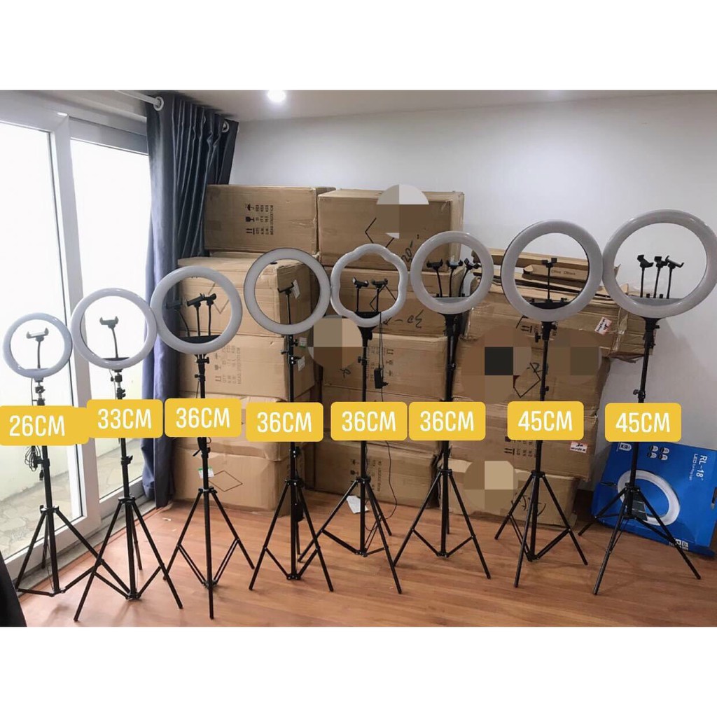 [BẢO HÀNH 12 THÁNG] Đèn Livestream Bán Hàng Kèm Giá Đỡ Full SIZE Cao Cấp Chuyên Dụng Cho Livetream Makeup | BigBuy360 - bigbuy360.vn