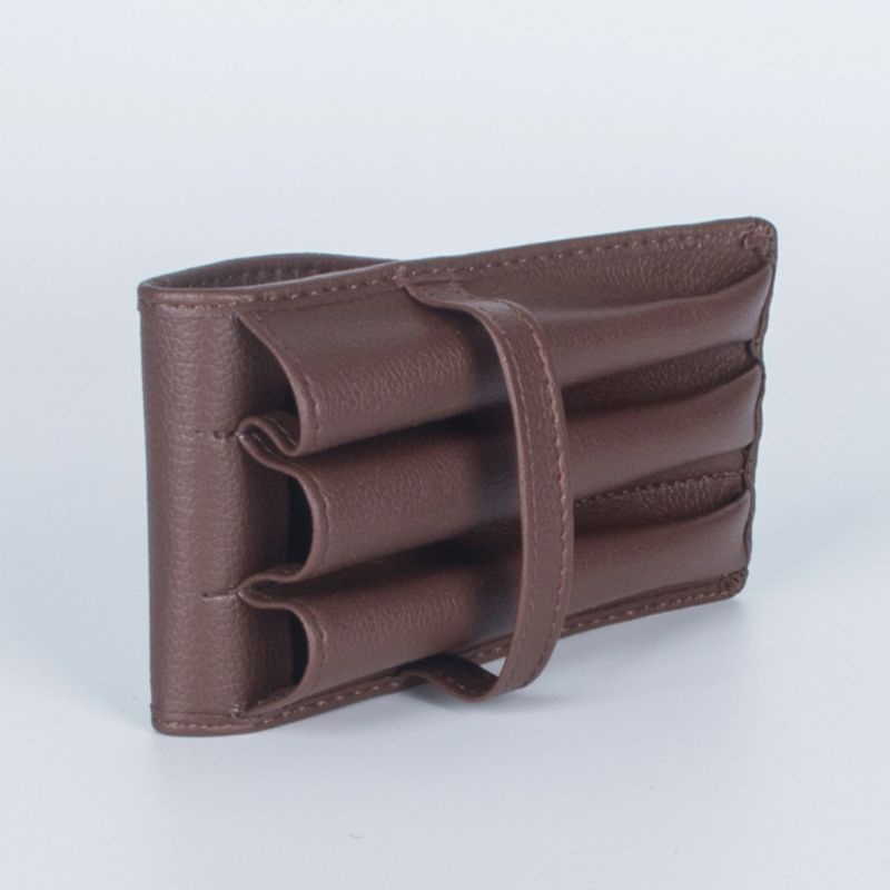 Hộp Đựng Bút Máy 3 Ngăn Phong Cách Retro