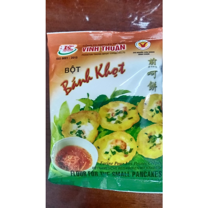 Combo bột  bánh xèo và bột bánh khọt