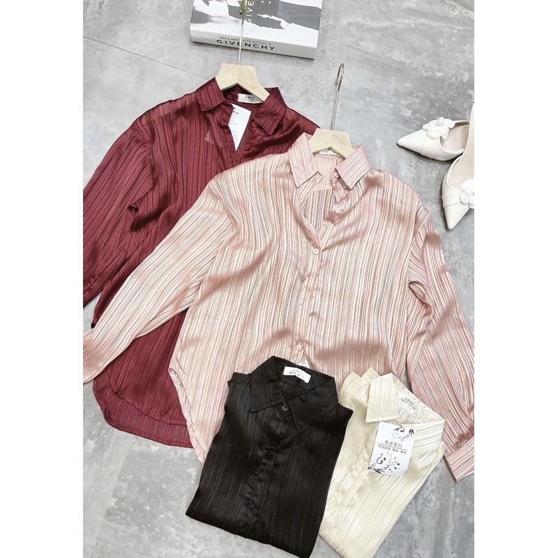 [Mã WASTUP giảm 10% tối đa 30K đơn 99K] ÁO SƠ MI KẺ NHŨ SẮC CHO NỮ | BigBuy360 - bigbuy360.vn