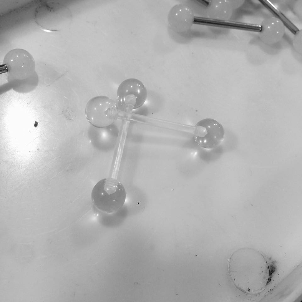combo 10 khuyên lưỡi silicon